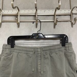Bear Bottom Shorts Men L-5.5" Green Terry Twill Active Elastic Waist Performance